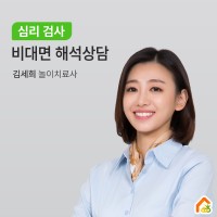 심리검사 비대면해석상담-김세희 놀이치료사